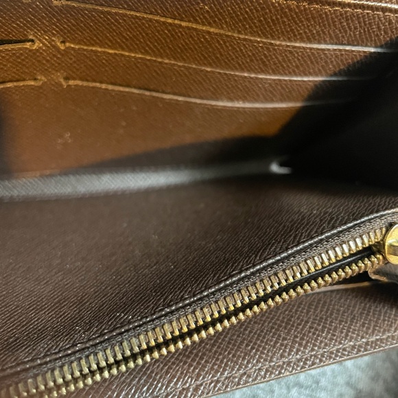 Louis Vuitton Damier Ebene Canvas Long Wallet - Picture 8 of 13